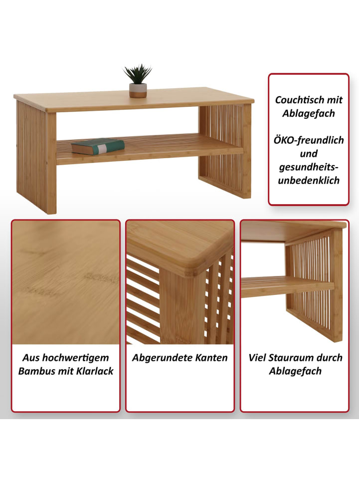 MCW Bambus Couchtisch N80 günstig kaufen onesize