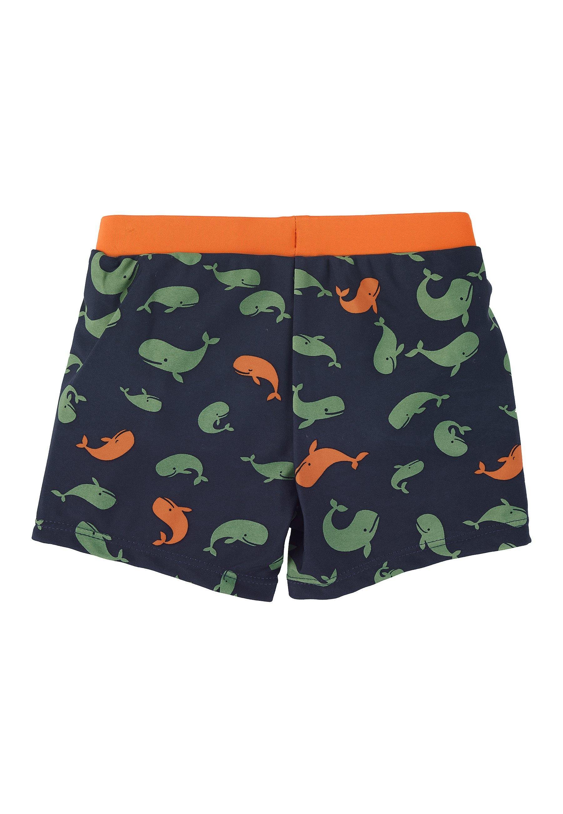 Badeshorts Marine mit Windeleinsatz bis Gr. 86/92