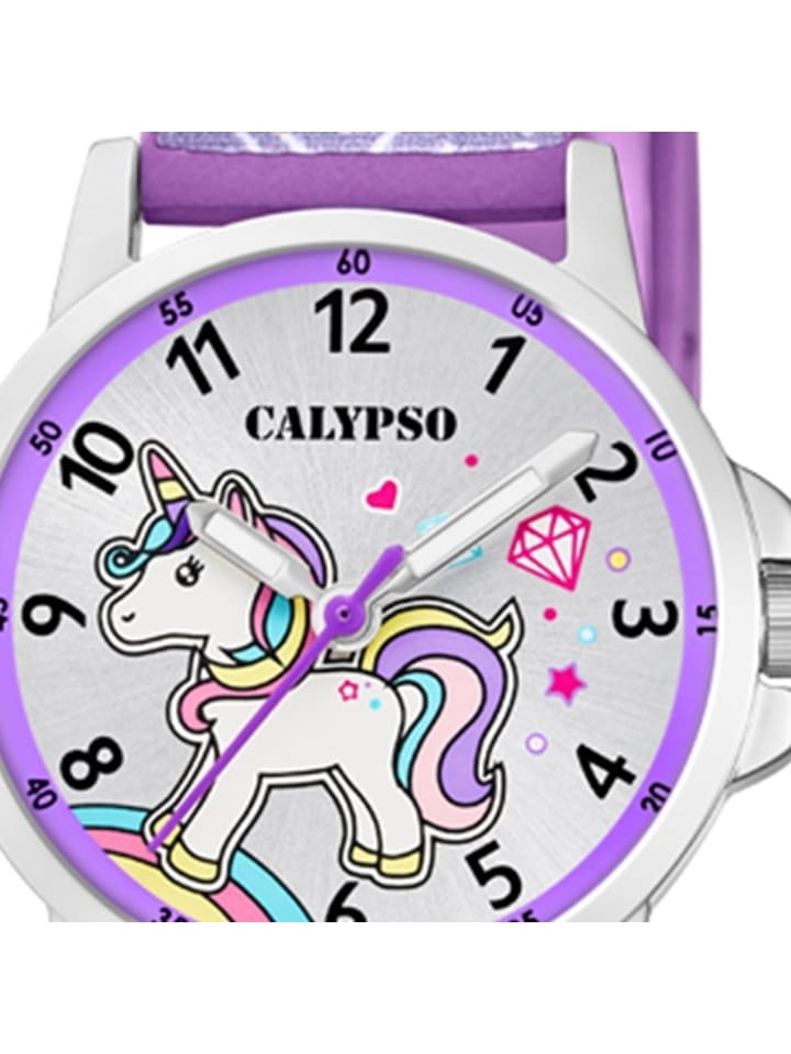 Calypso Analog-Armbanduhr Calypso Junior lila klein (ca. 27mm) günstig kaufen onesize