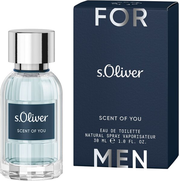 s.Oliver Scent of You for Men Eau de Toilette