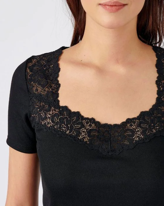 T-shirt manches courtes Douceur soyeuse Thermolactyl