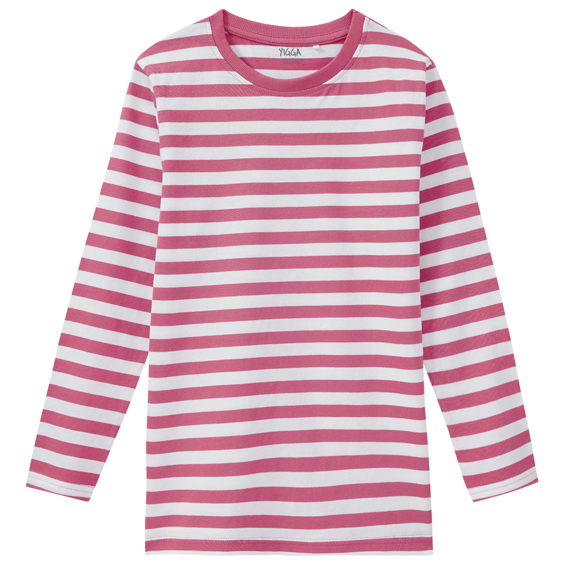Mädchen Langarmshirt im Ringel-Look
