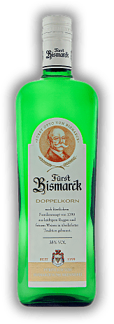 Fürst Bismark Doppelkorn Fürst Bismark Doppelkorn Ein Kornbrand mit einzigartig feinem Geschmack in Premium-Qualität. 0,7	 Liter - Vol 38%