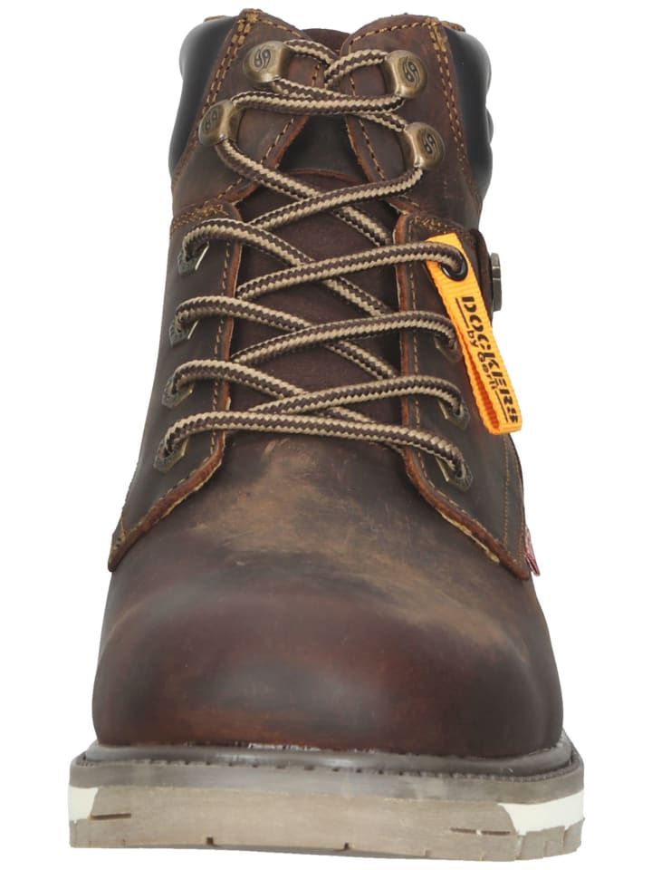 DOCKERS Stiefelette in Schoko günstig kaufen