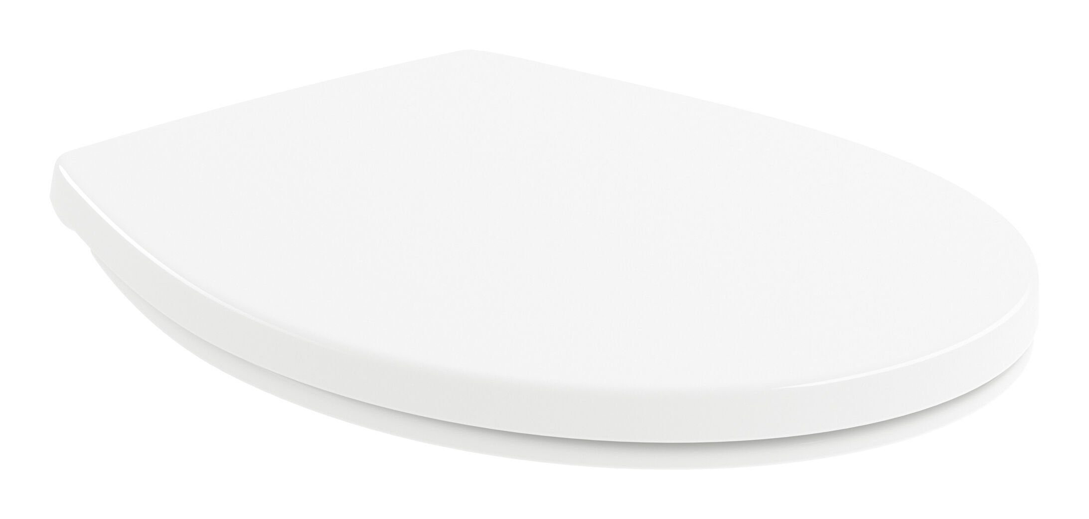 Villeroy & Boch WC-Sitz O.novo, Mit Absenkautomatik und QuickRelease 368 x 438 x 49 mm - Weiß Alpin