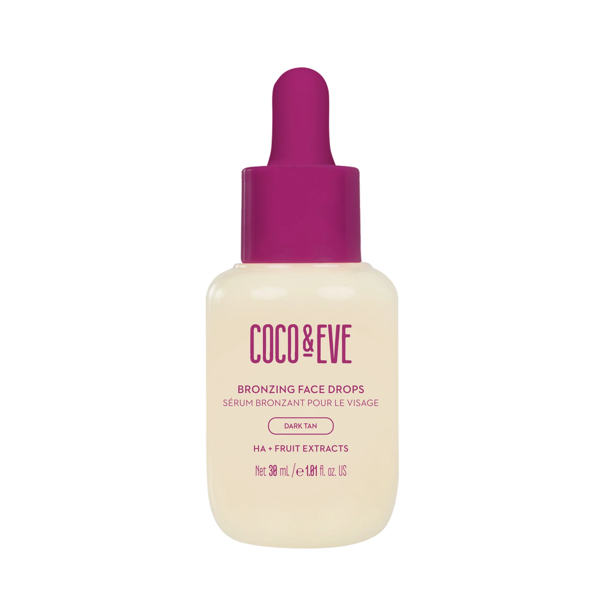 Picături autobronzante Sunny Honey - Bronz închis - Autobronzant facial
