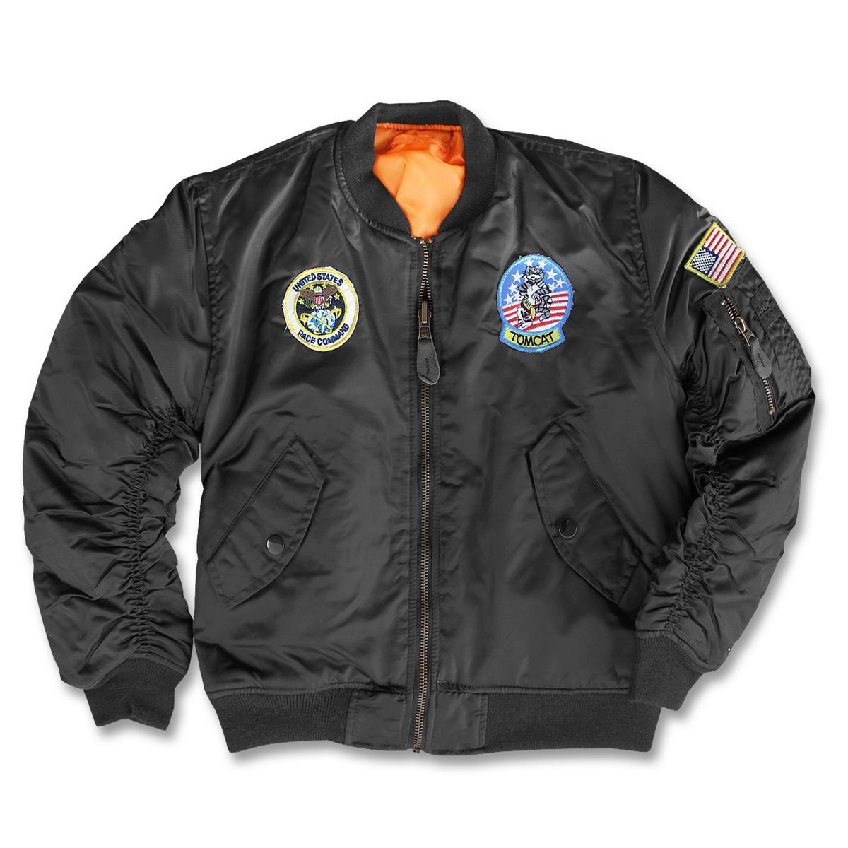 Kinder MA1 Fliegerjacke mit Abzeichen