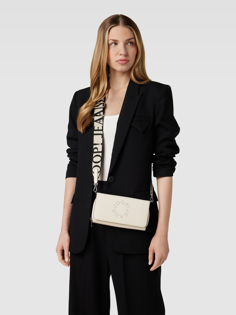 Saddle Bag mit Label-Detail in offwhite