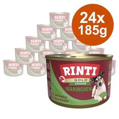 Sparpaket RINTI Gold Senior 24 x 185 g
