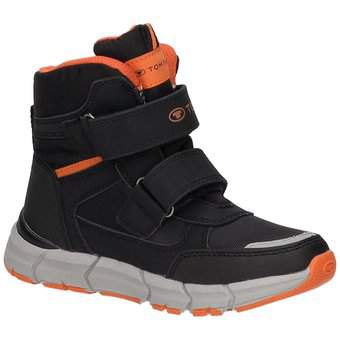 Tom Tailor Klett Boots in schwarz
