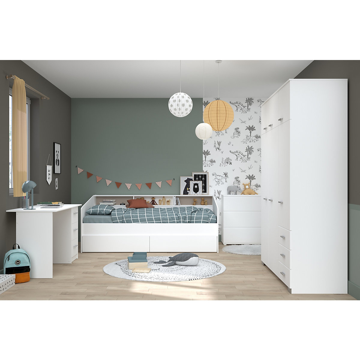 Jugendzimmer 4-tlg. 