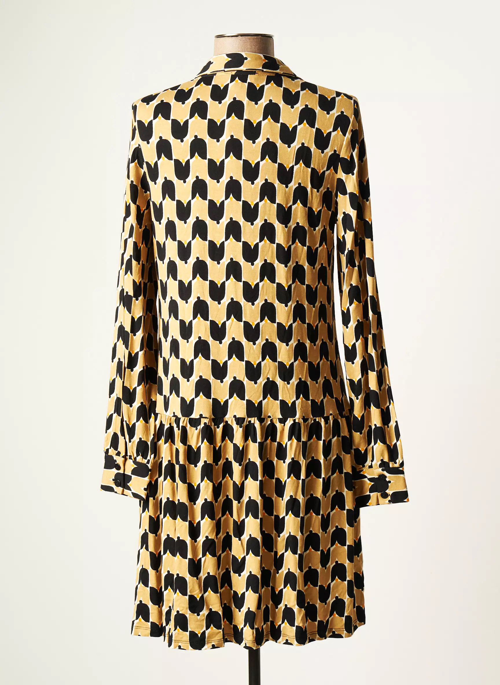 Surkana Robes Mi Longues Femme couleur beige