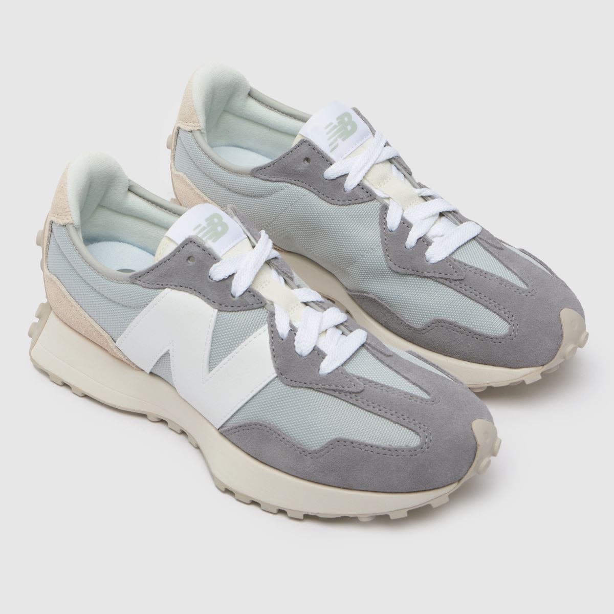 New Balance 327 sportcipő fehér és szürke színben