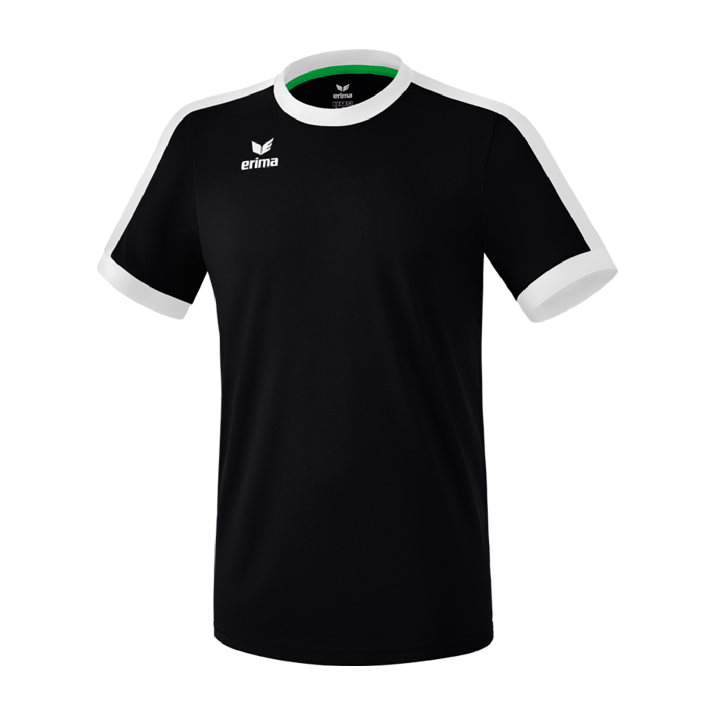 Erima Retro Star Trikot Kids Schwarz Weiss
