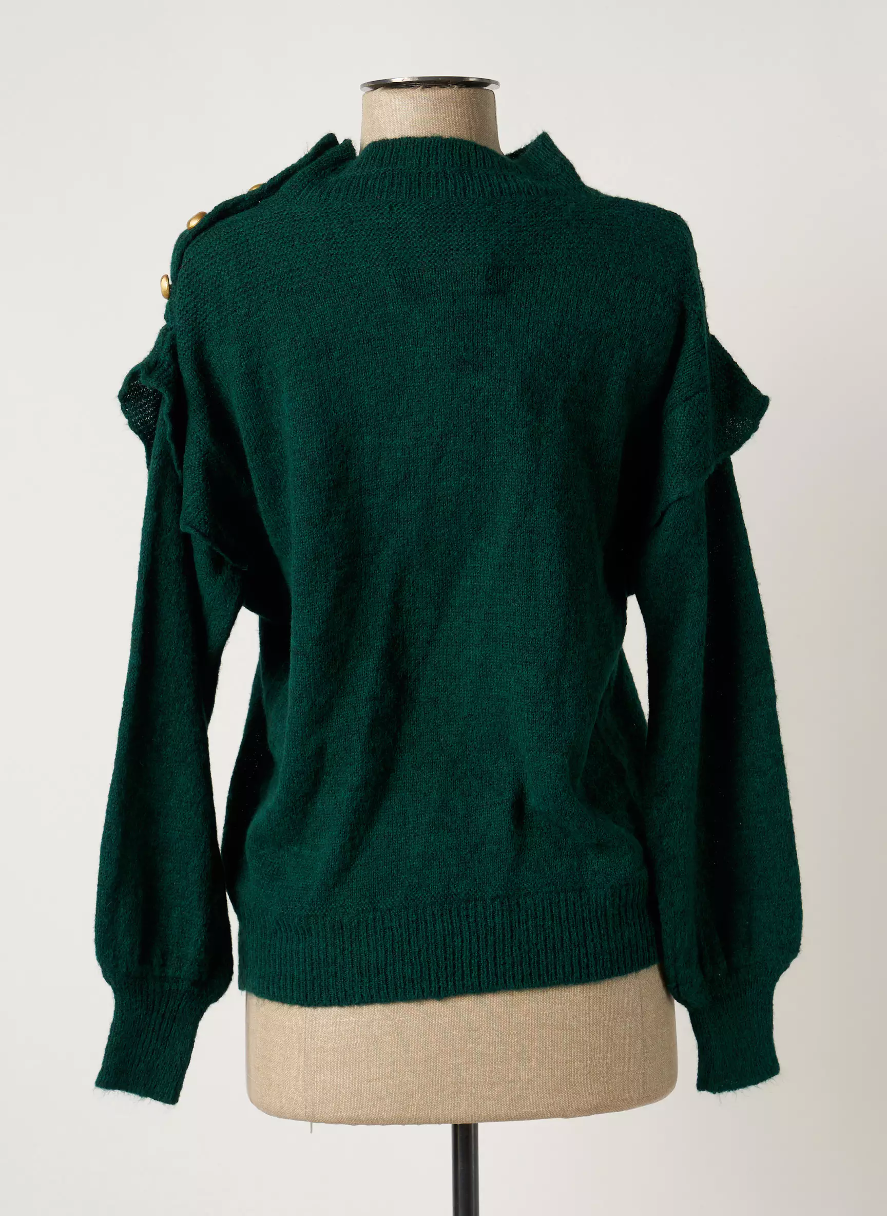 Deux By Eline De Munck Pulls Femme couleur vert