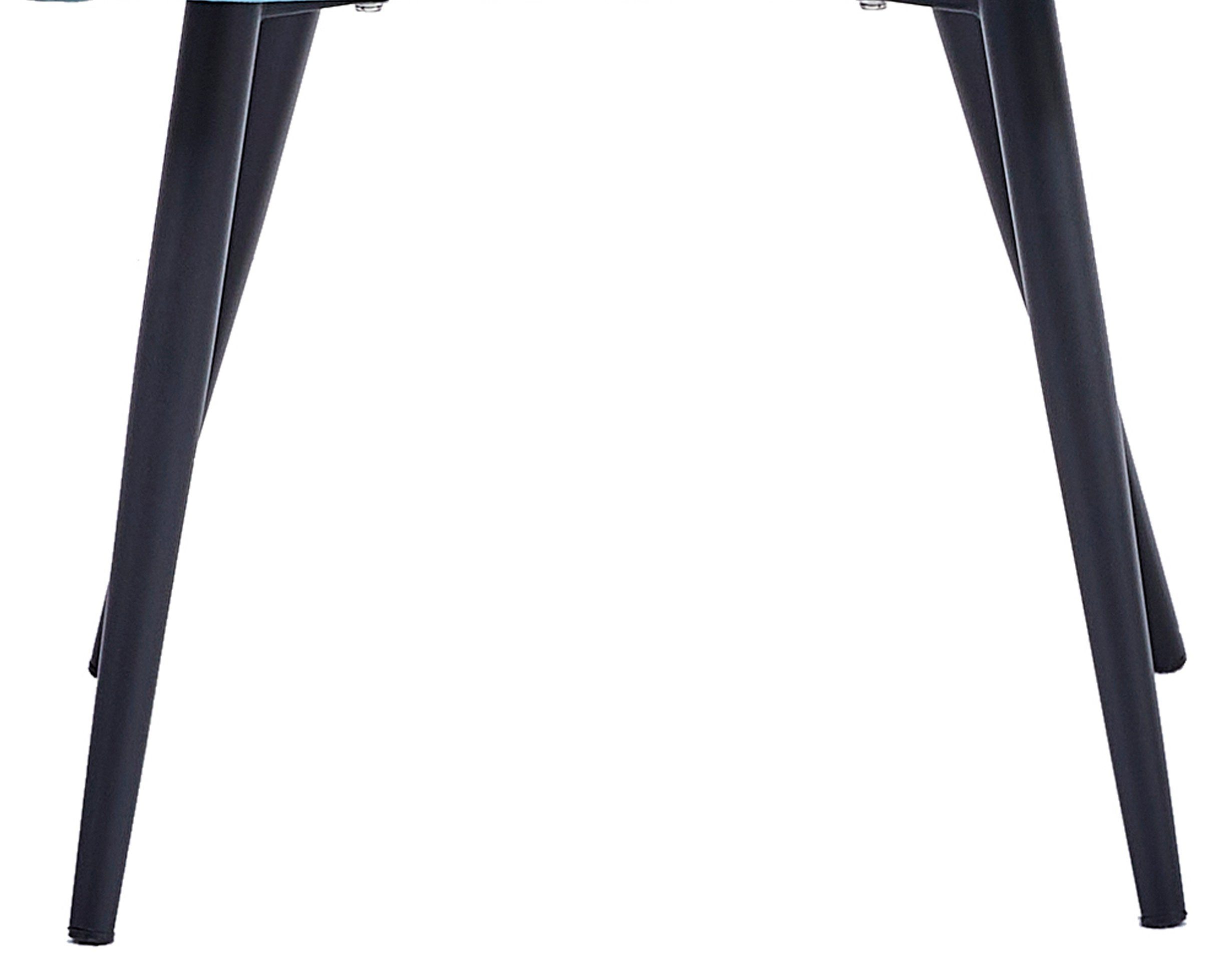 Junado® Schalenstuhl Lars, Moderner Polsterstuhl mit ergonomischer Sitzschale