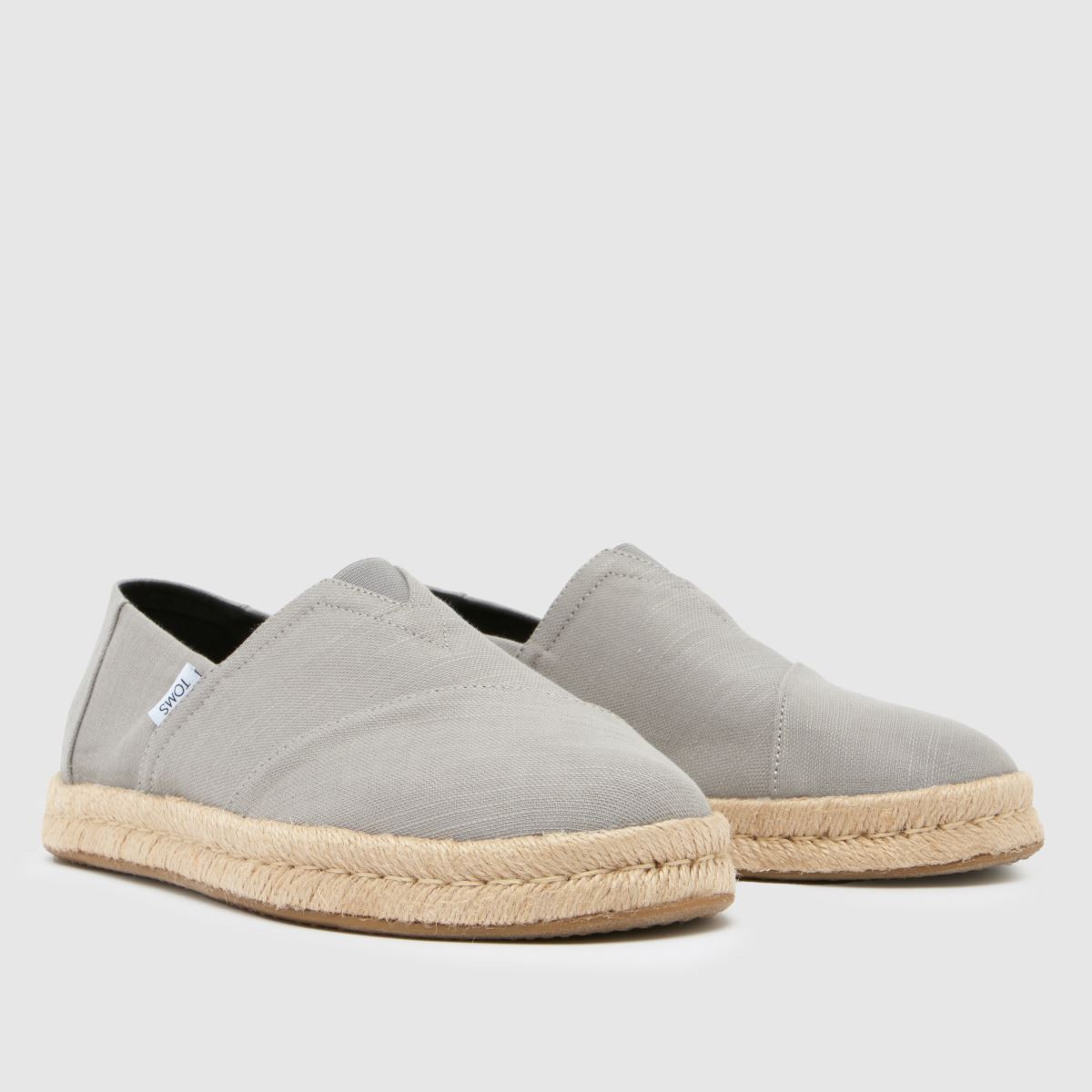 TOMS alpargata rope 2.0 cipő szürke színben