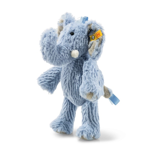 Soft Cuddly Friends Earz Elefant, 20 cm, hellblau