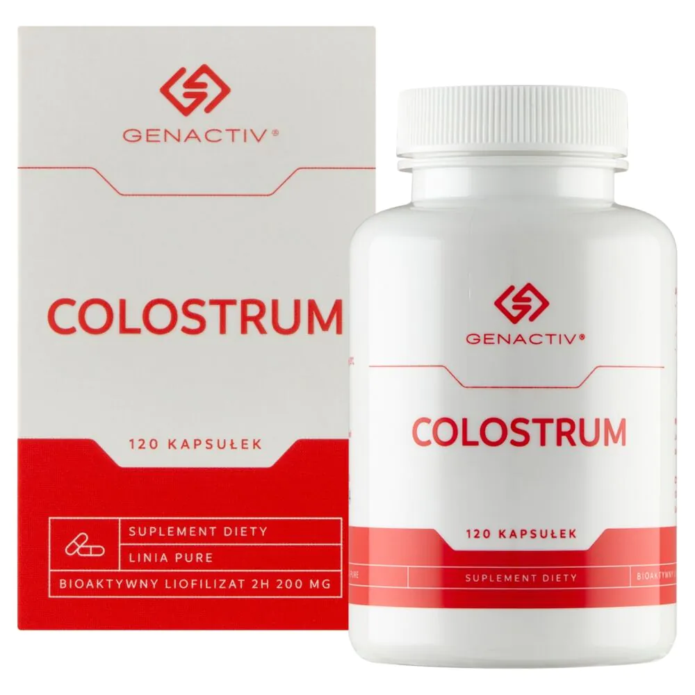 Genactiv Colostrum pojačivač imuniteta, 120 kapsula