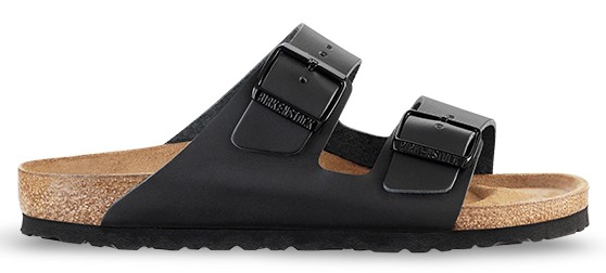 BIRKENSTOCK Pantoletten schwarz