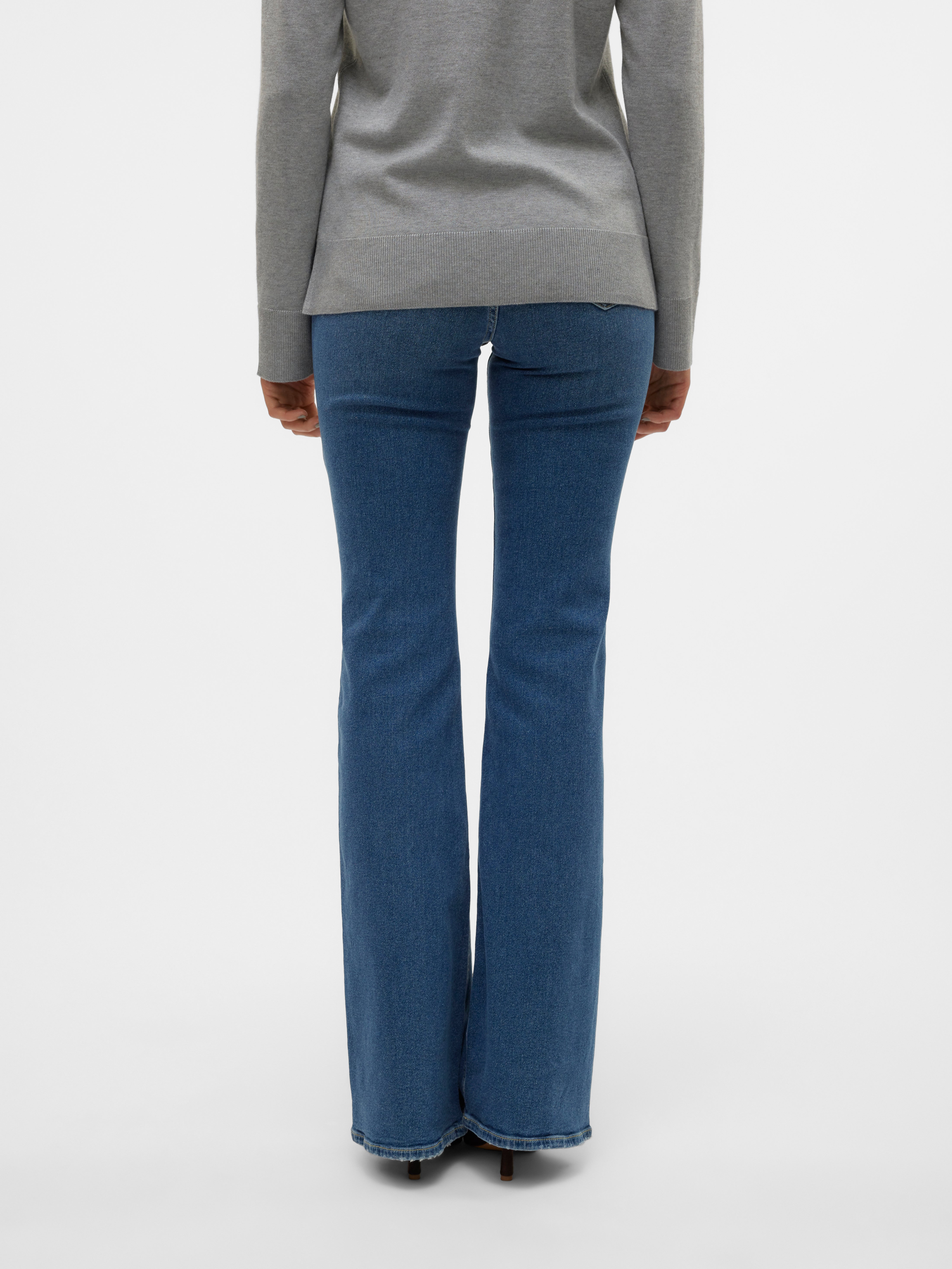 VMSELINA Hohe Taille Ausgestellt Jeans