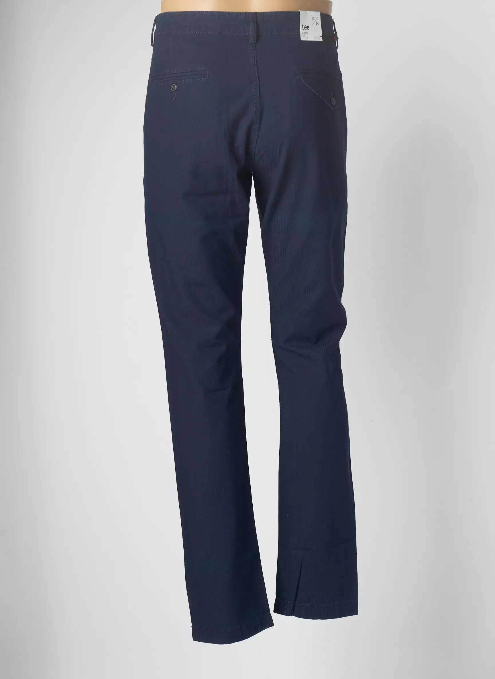 Lee Pantalons Chino Homme couleur bleu