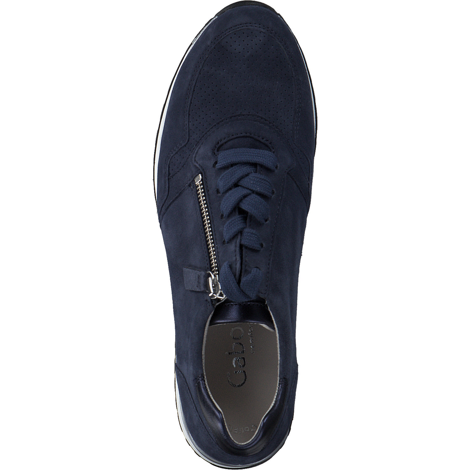 Gabor 26.528, Sneakers Low, Damen, Blau