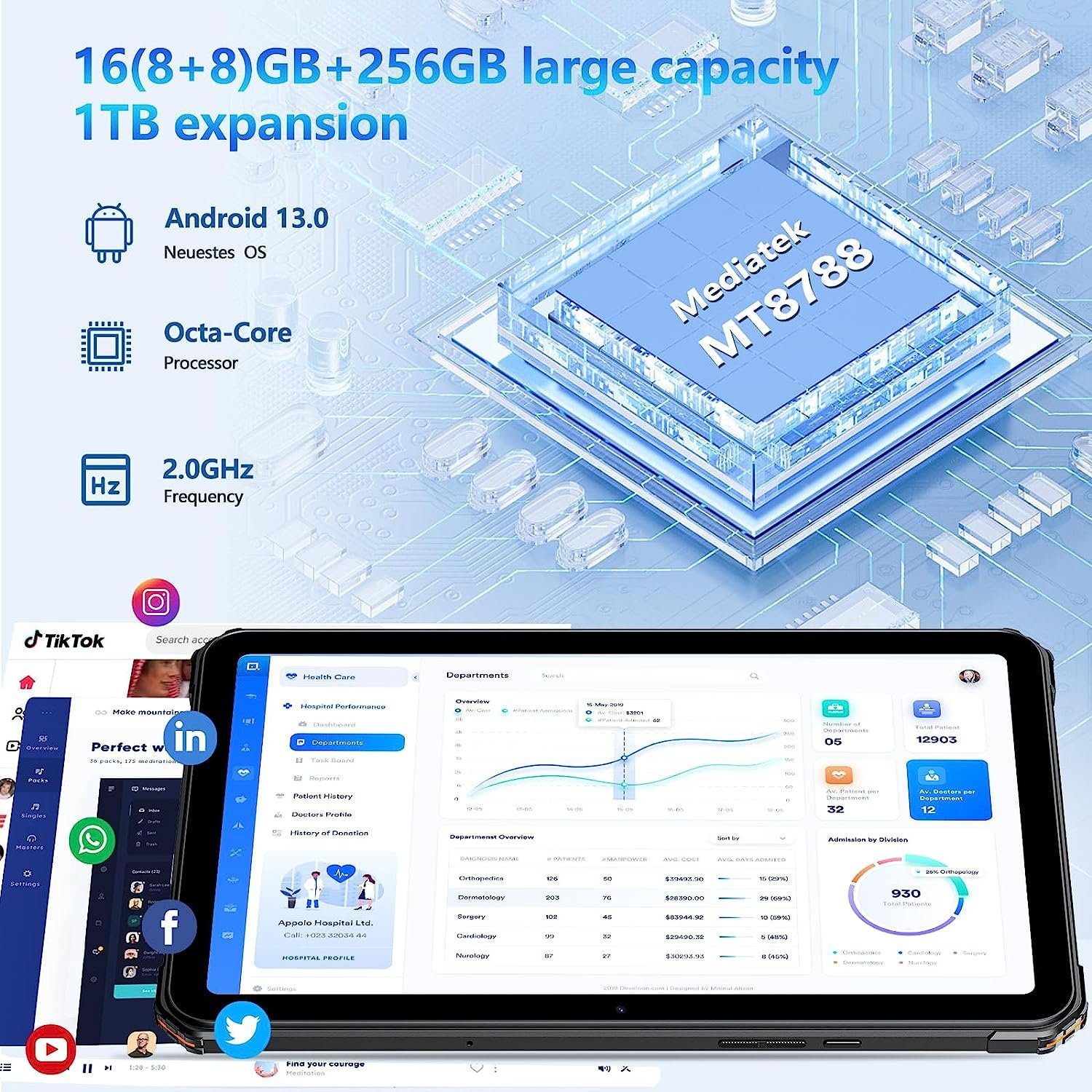 Fossibot DT1 Tablet (10,4