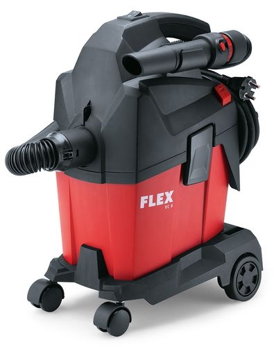 Flex-tools 481513 VC 6 L MC Kompaktstøvsuger med manuell filterrengjøring