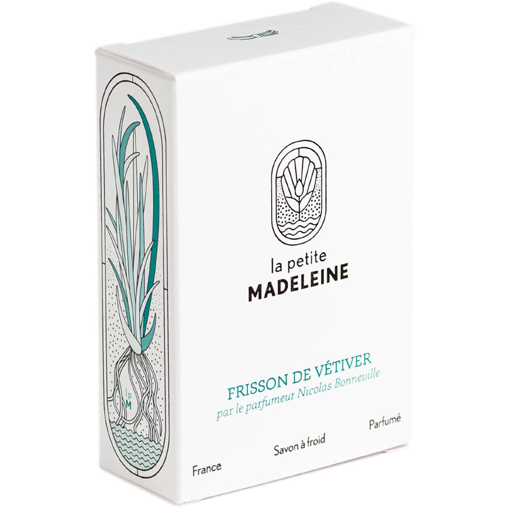 la petite madeleine Frisson de vétiver Savon à froid parfumé