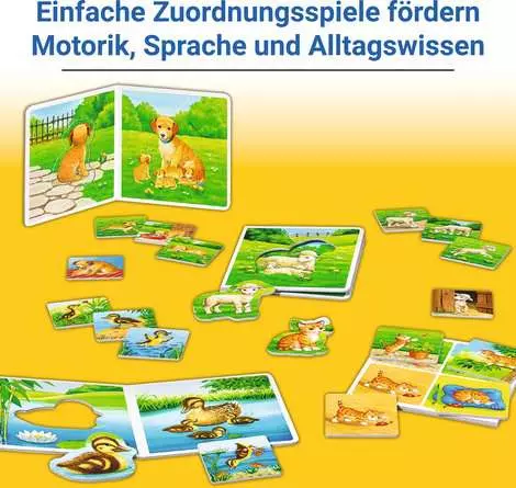 Mein Tier zu mir - Lernspiel ab 1.5 Jahren