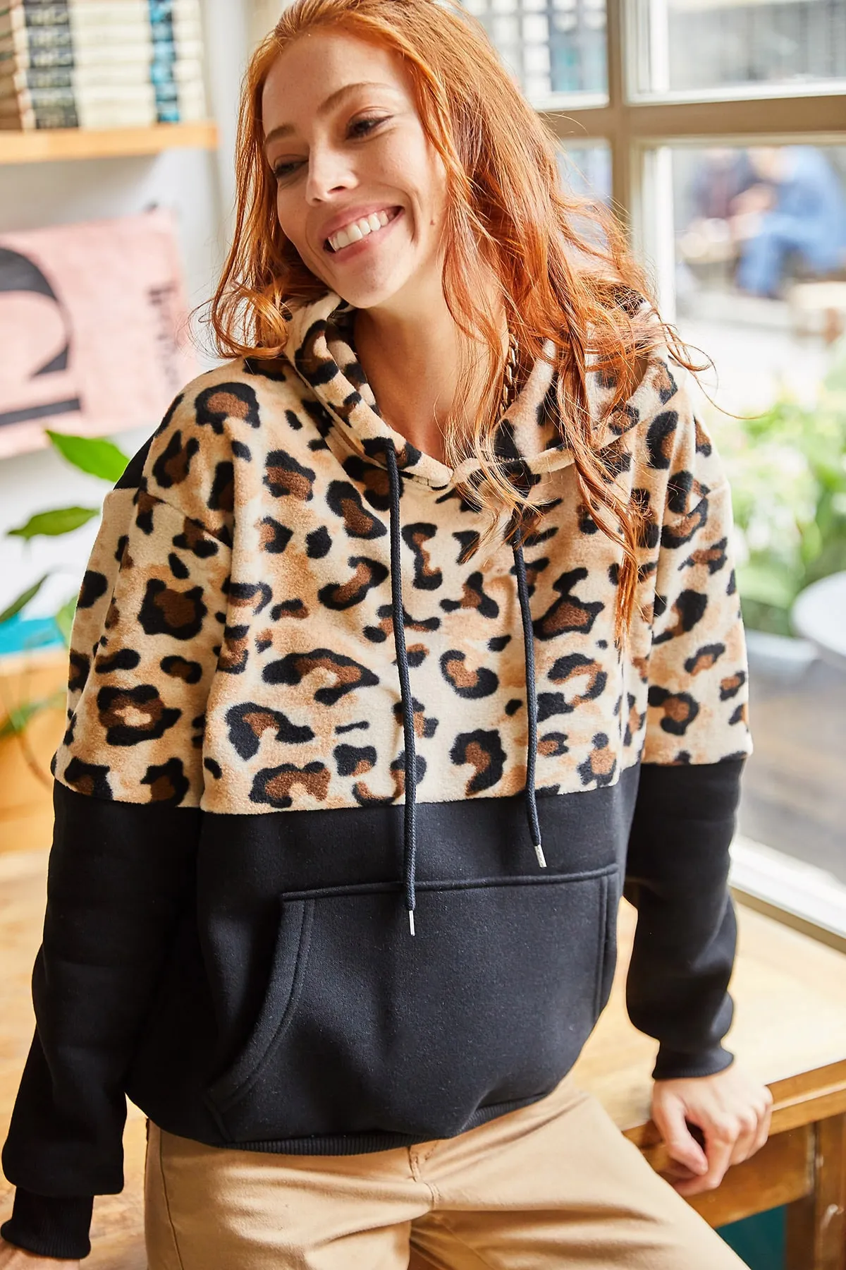 Olalook  Sweatshirt - Mehrfarbig - Oversized