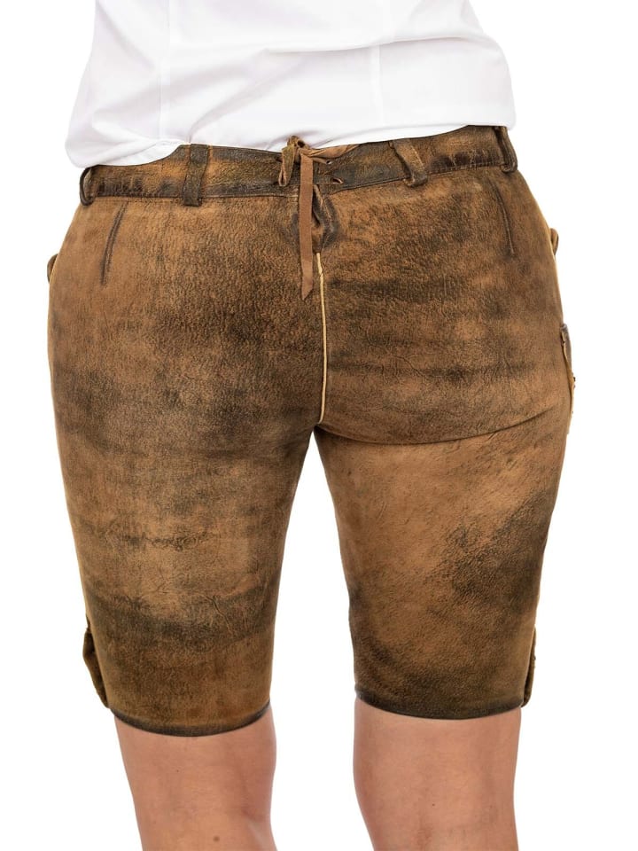 MADDOX Lederhose THERESIA in braun günstig kaufen