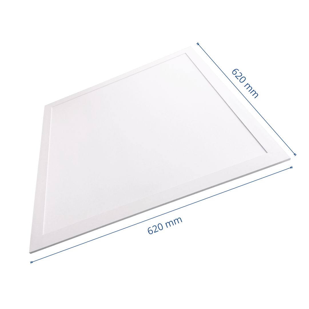 LUXULA 6er Pack LED-Panel mit Farbtemperaturwechsel CCT, 62x62 cm, Back-lit, 36W