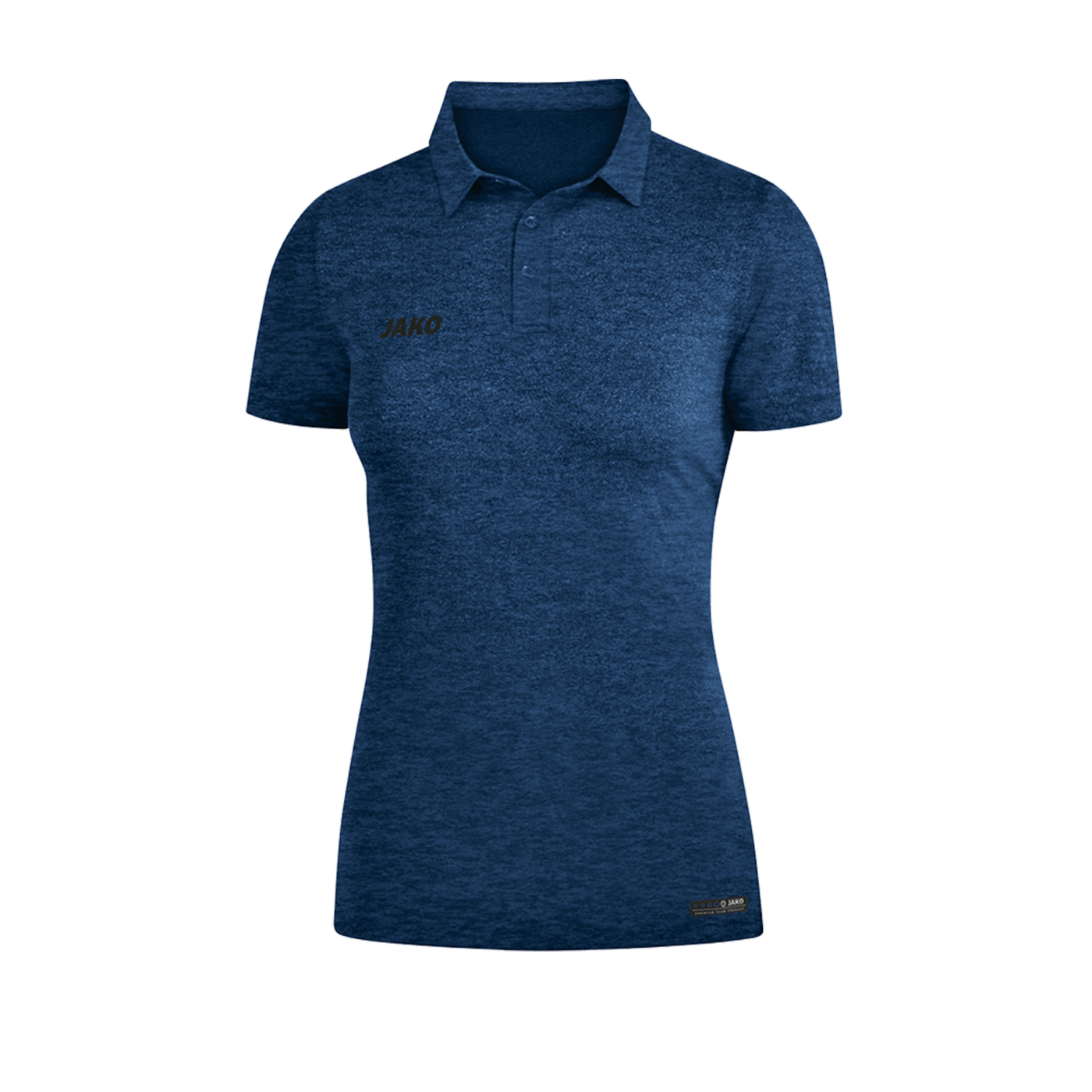 Jako Premium Basics Poloshirt Damen Blau F49