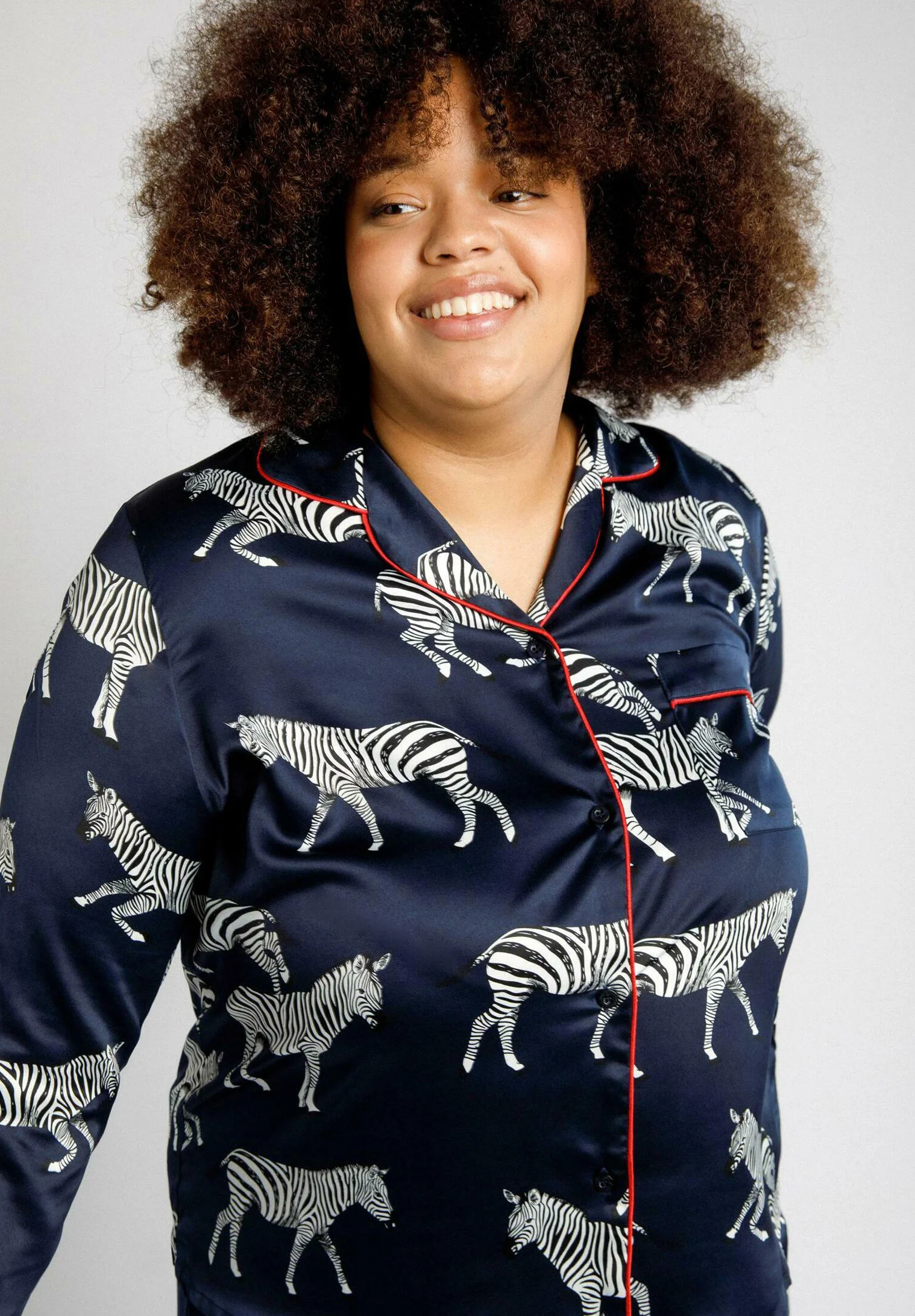 Pijama Chelsea Peers ZEBRA SATIN