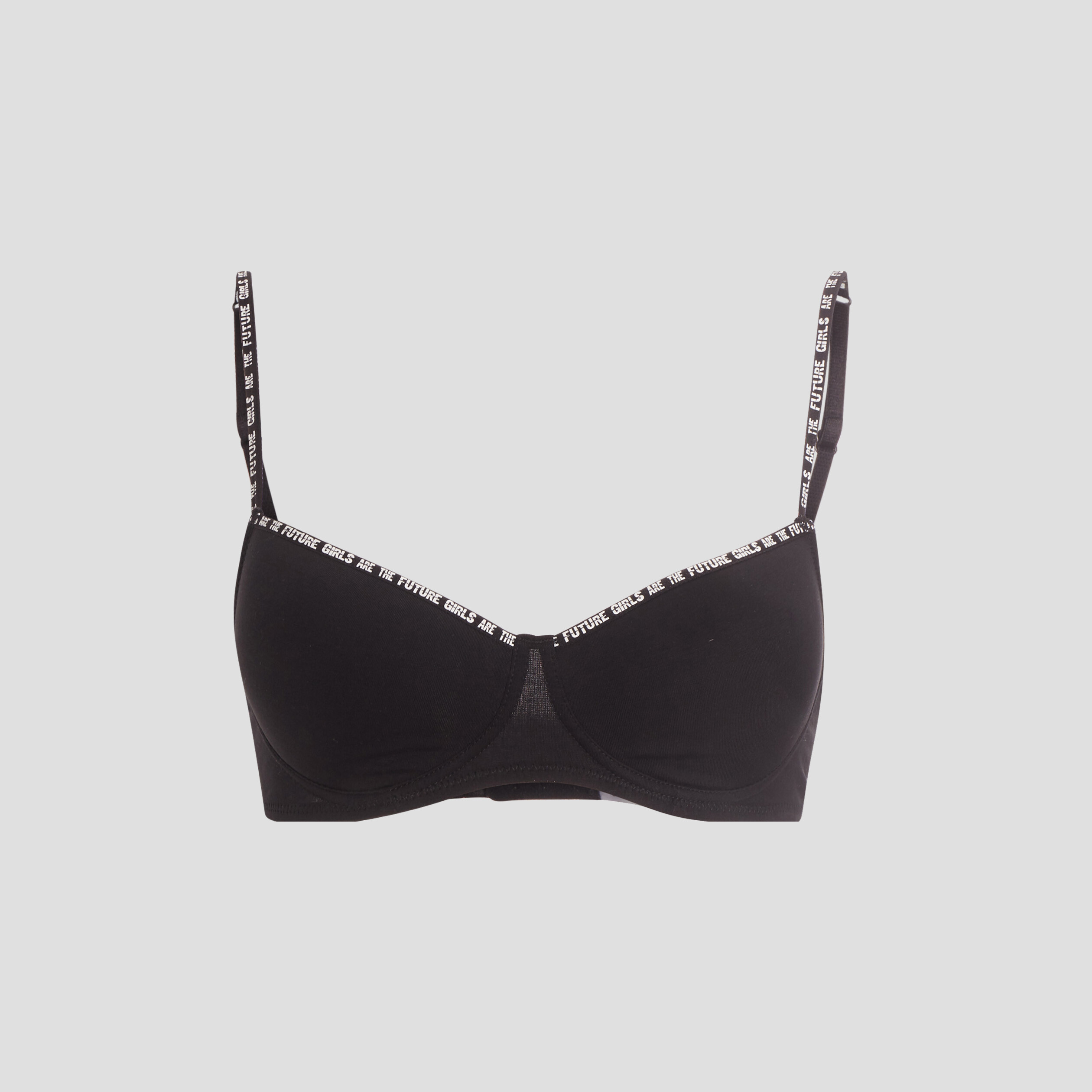 Soutien-gorge balconnet à coque noir femme | La Halle
