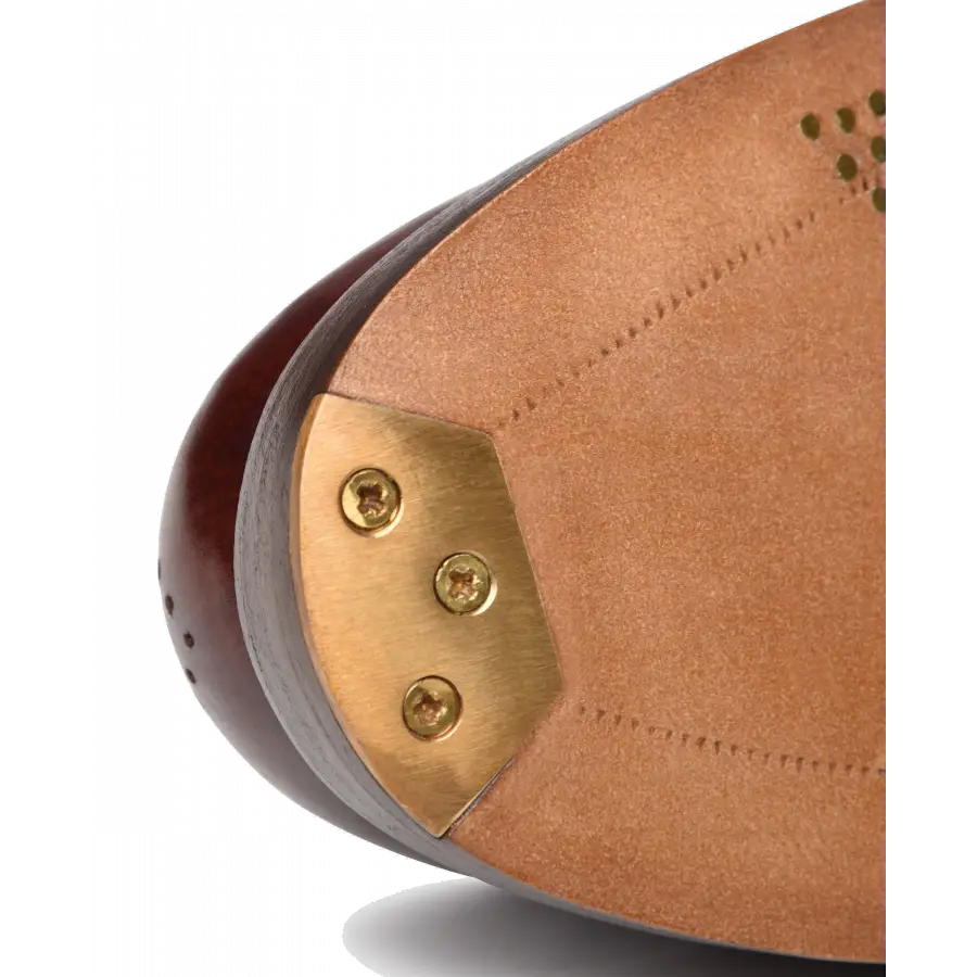 Heinrich Dinkelacker - Businessschuhe Derby RIO FULL-BROGUE TC Kalbsleder - braun