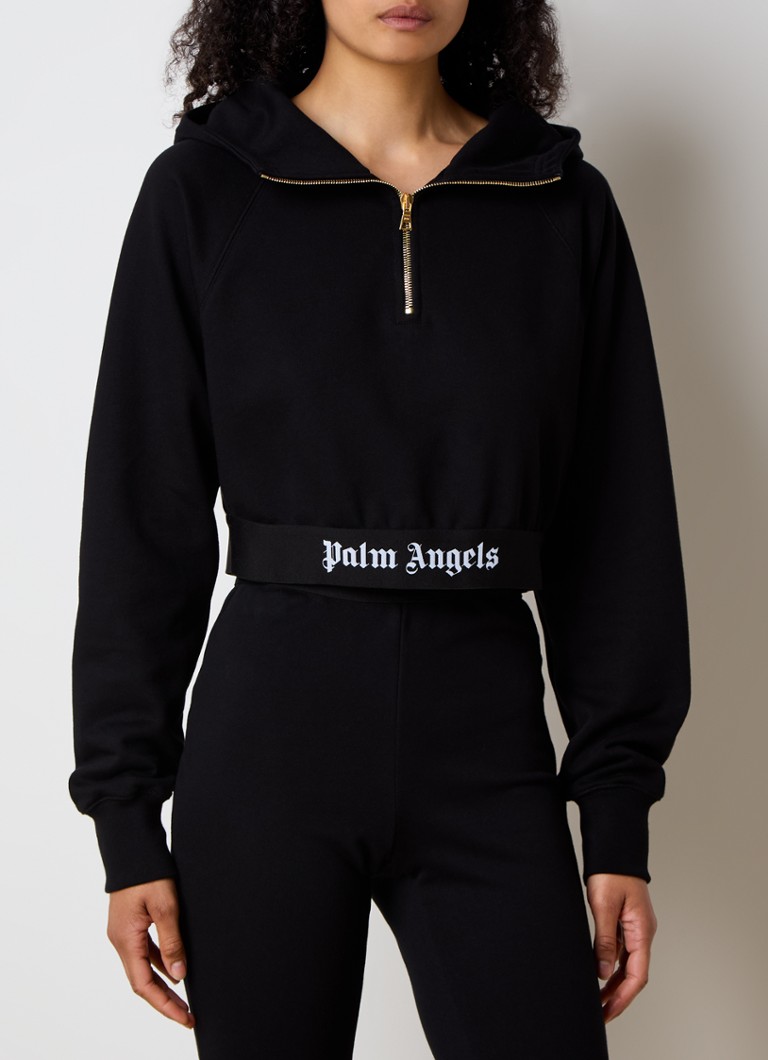 Mikina Palm Angels s polovičními zipem a logem