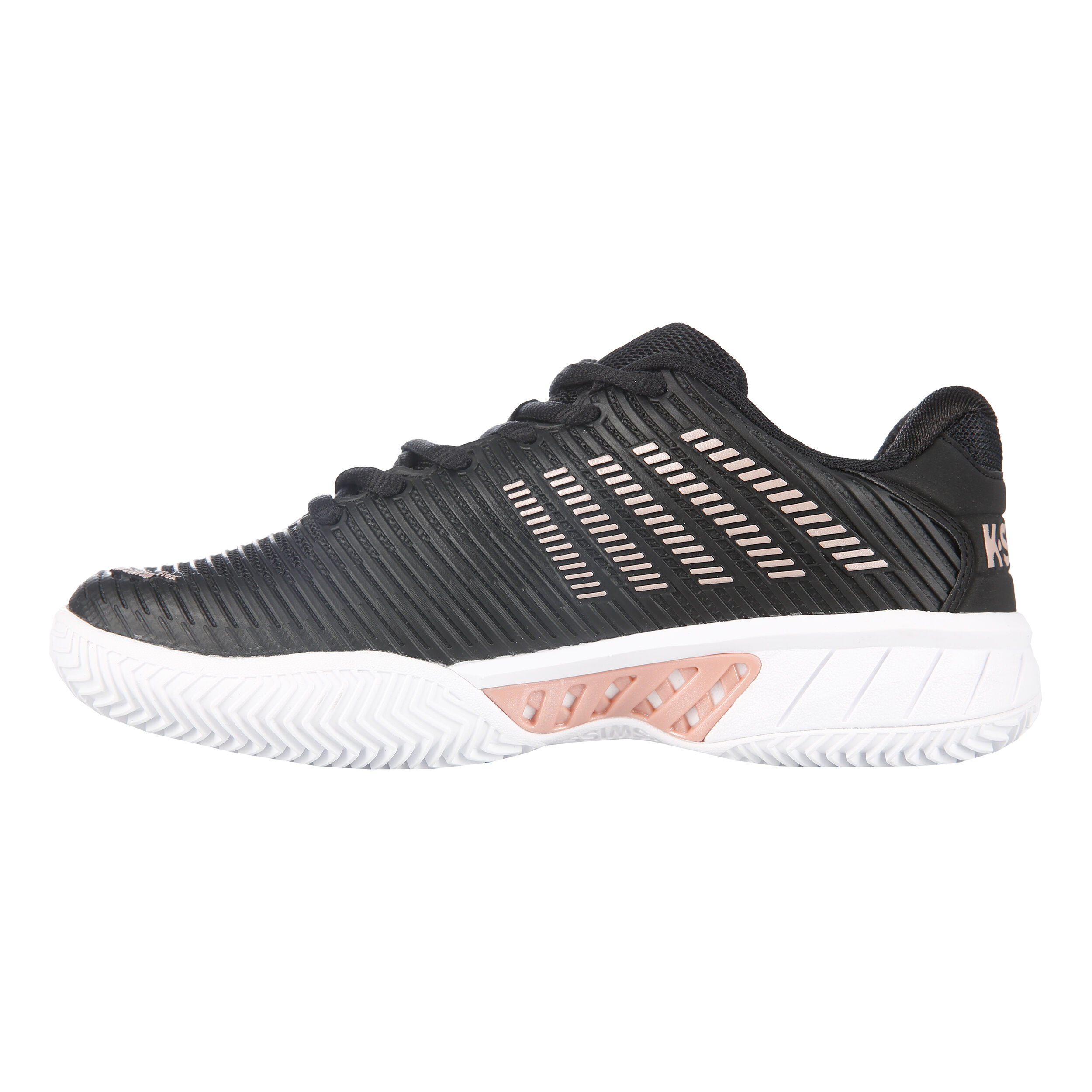 Hypercourt Express 2 Sandplatzschuh Damen - Schwarz, Gold