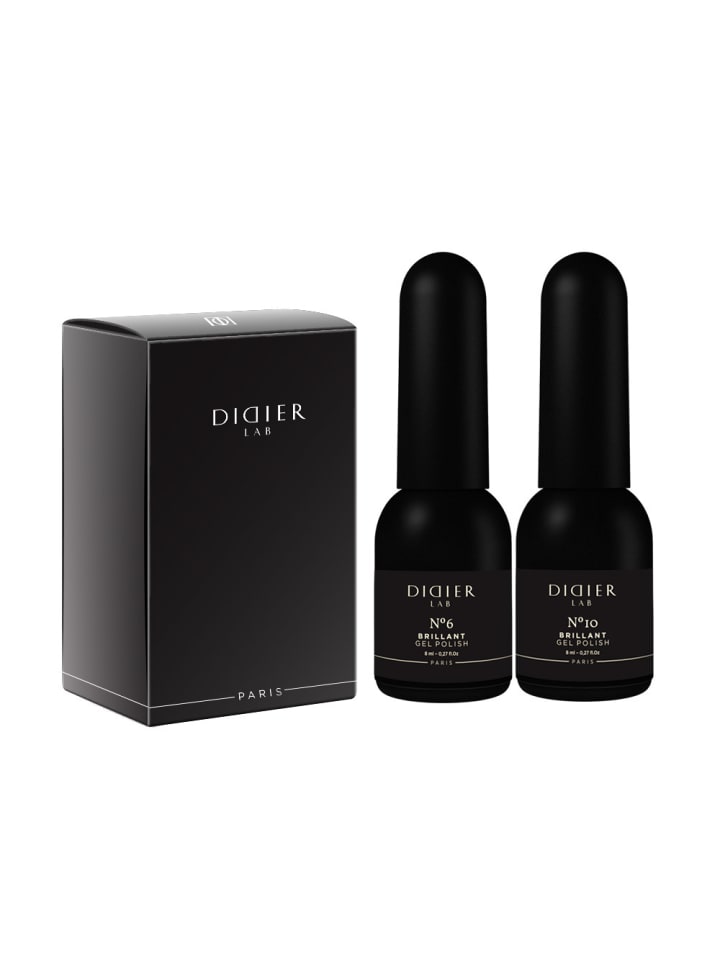 Didier Lab Nagellack Gel Nagellack Gel Brillant 6 10 in Blue No6   Black No10 günstig kaufen onesize