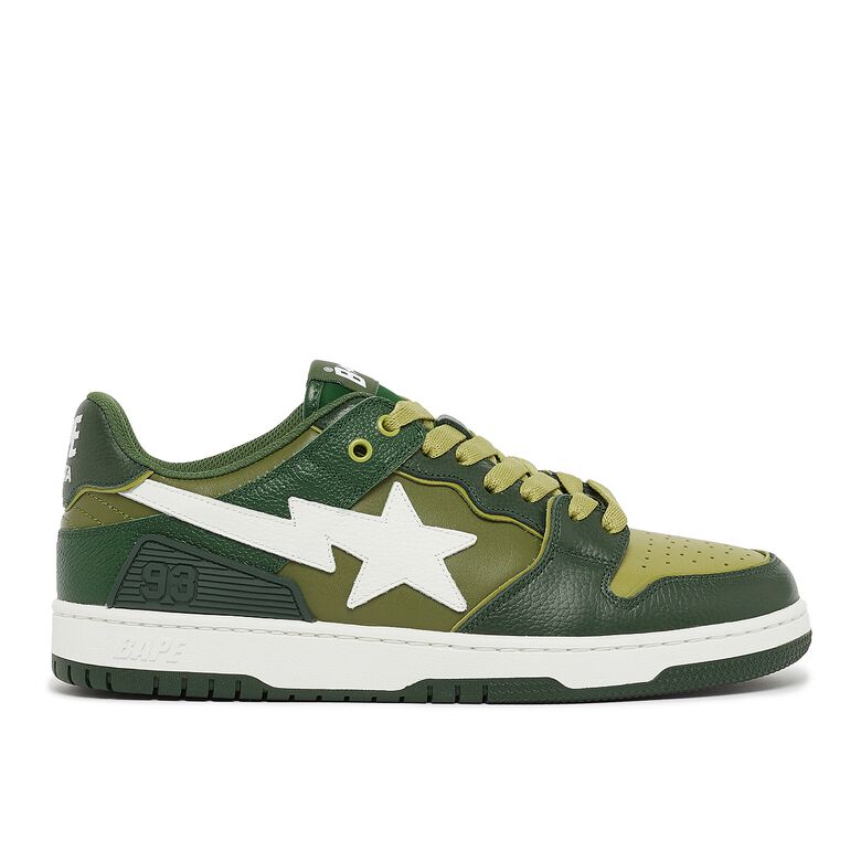 A Bathing Ape Bape SK8 Sta #2M2 green