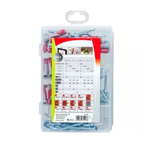 Fischer 544399 Profi-Box DuoPower-kontakter med krokar