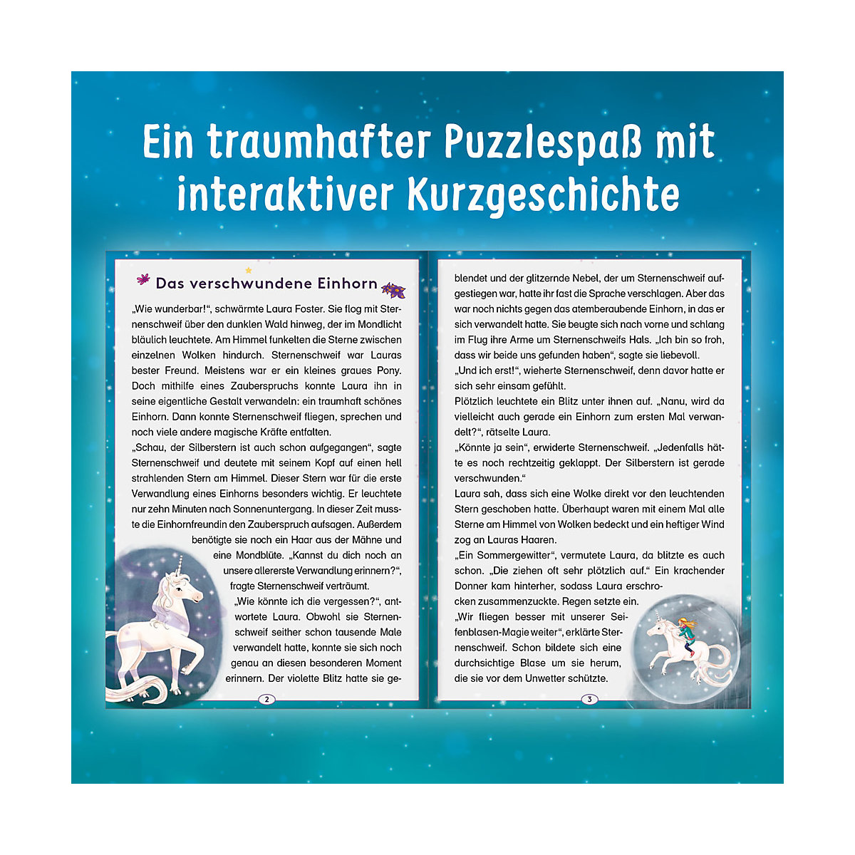 Story-Puzzle: Sternenschweif - Das verschwundene Einhorn