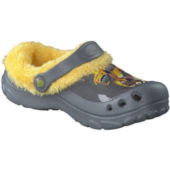 Transformers Clog in grau