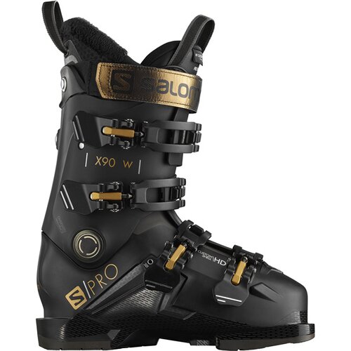 DAMEN ALP. BOOTS S/PRO X90 W GW BLACK/GOLDEN/B
