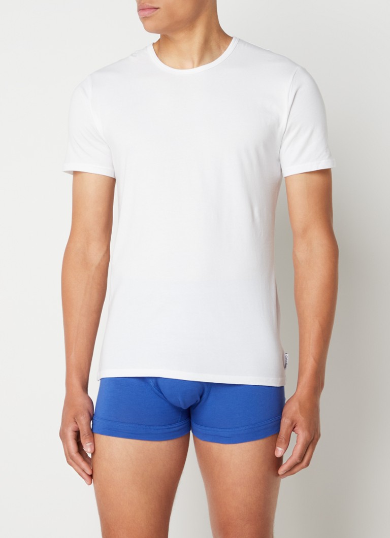Calvin Klein Modern crew neck T-shirt in 2-pack