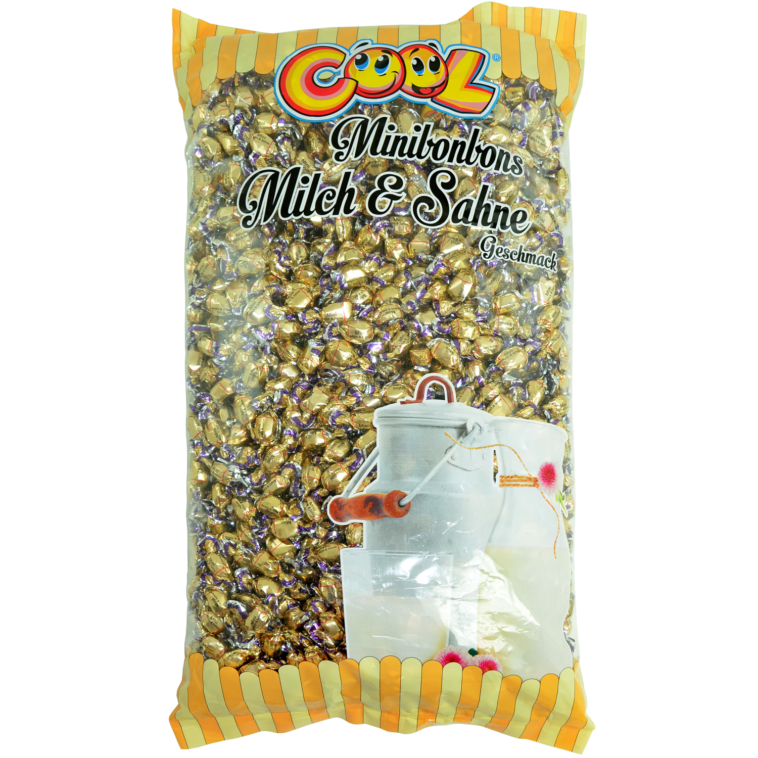 Cool Mini Bonbons Milch & Sahne 3kg