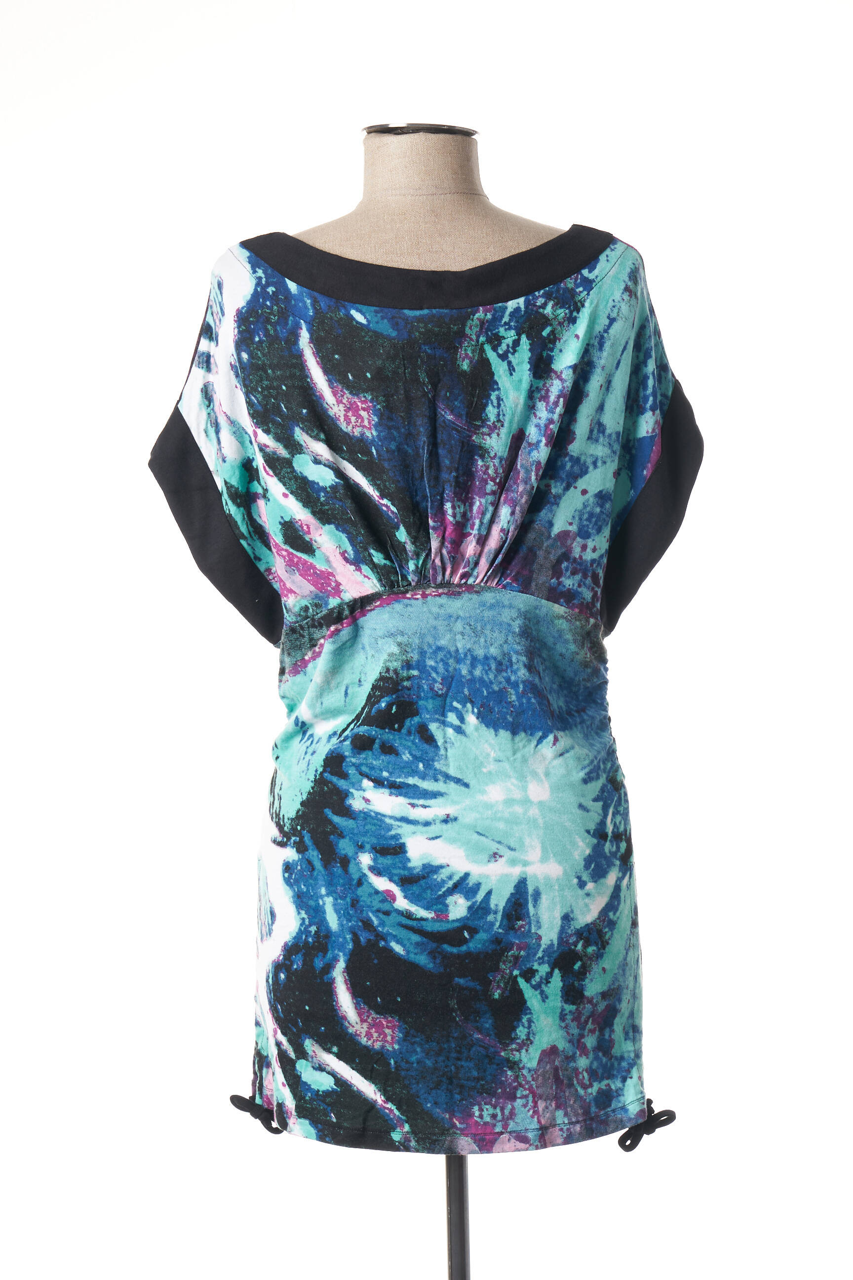 Sidecar Tuniquemanchecourte Femme couleur bleu