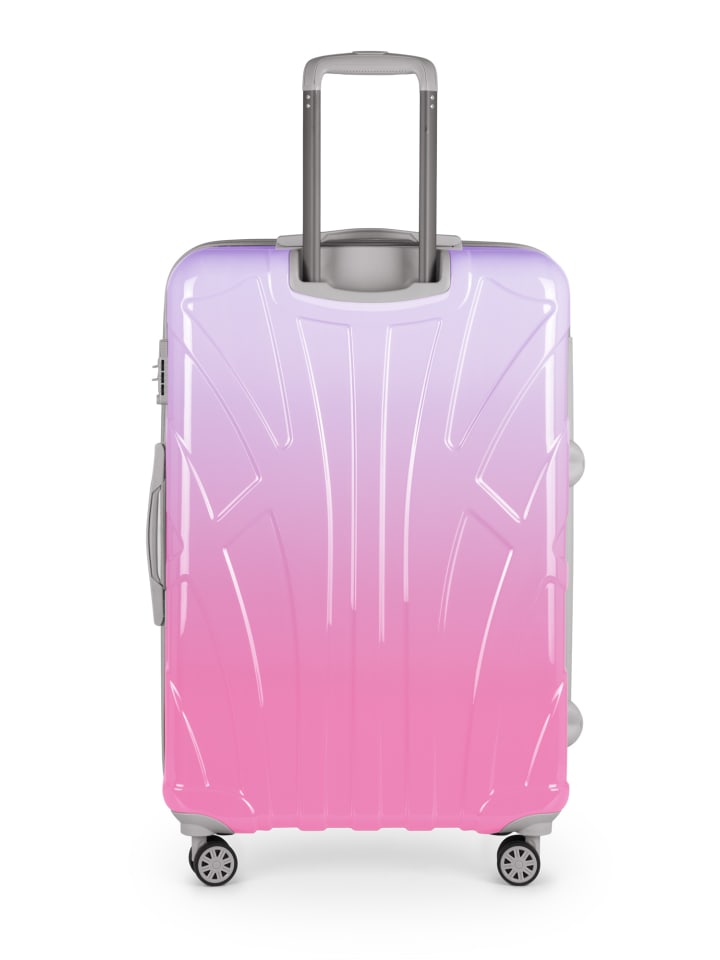 suitline Großer Reisekoffer erweiterbar XL Koffer 4 Rollen TSA 110 L in Sakura günstig kaufen L